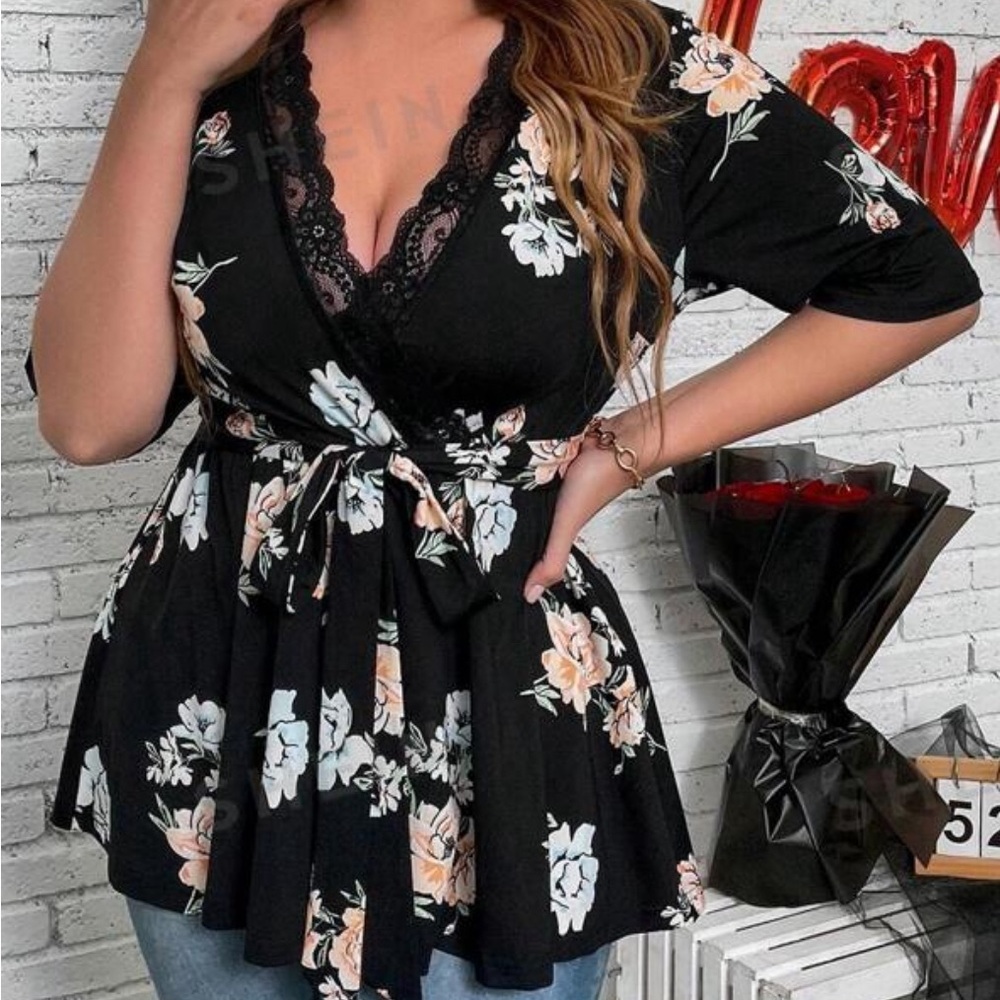Shein 3x stretchy top